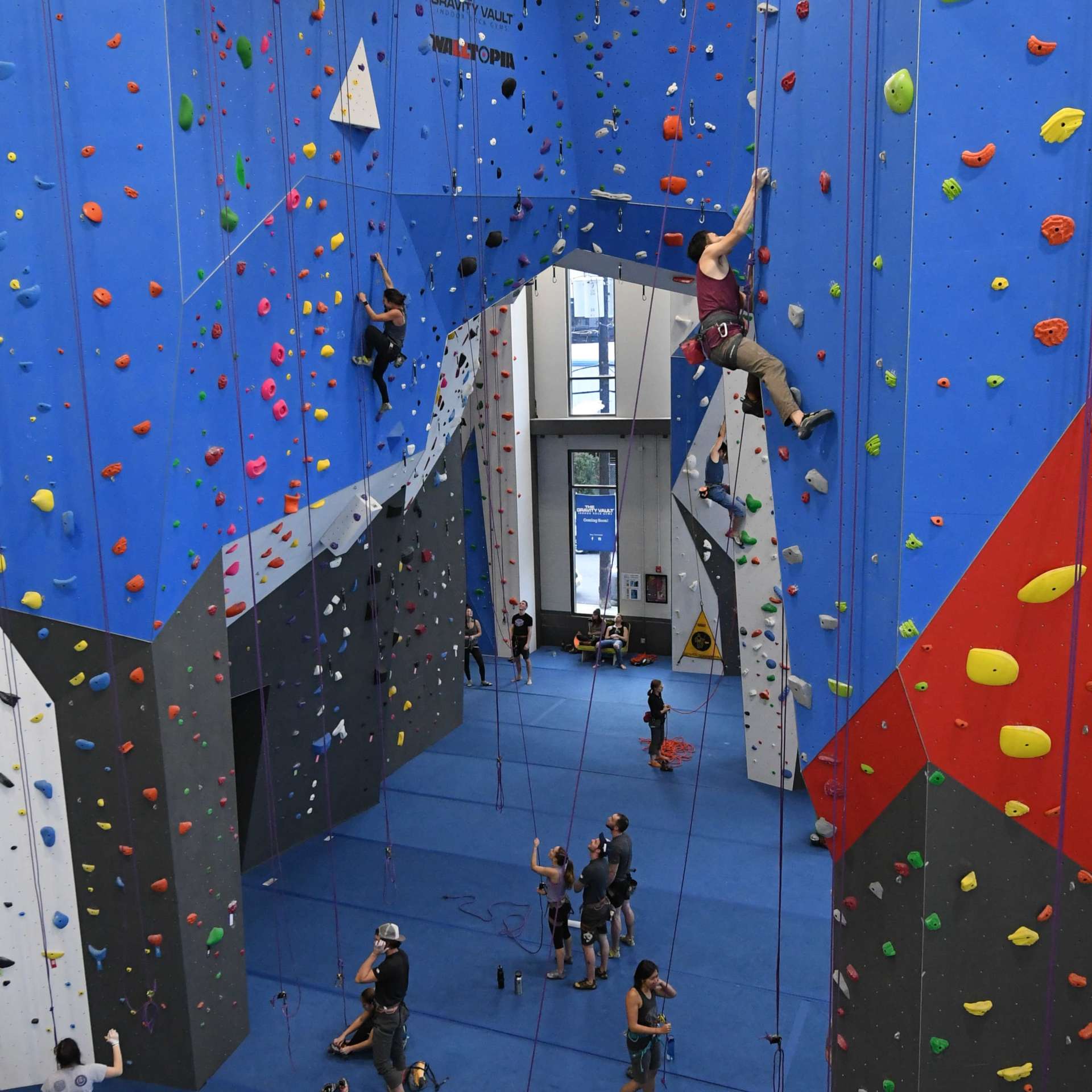 Indoor Rock Climbing
